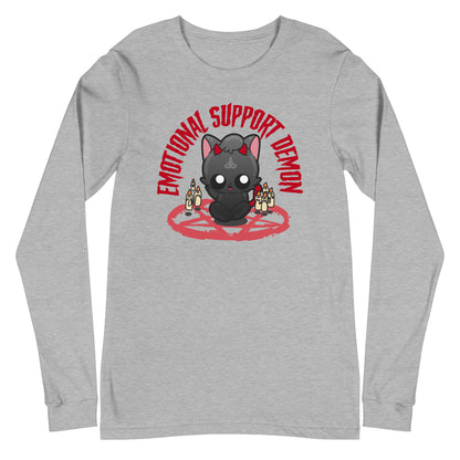 EMOTIONAL SUPPORT DEMON - Long Sleeve Tee