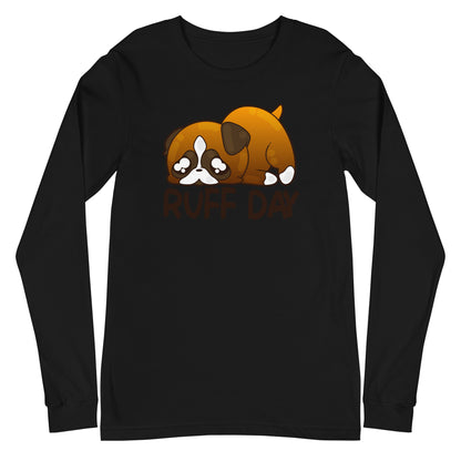 RUFF DAY - Long Sleeve Tee - ChubbleGumLLC