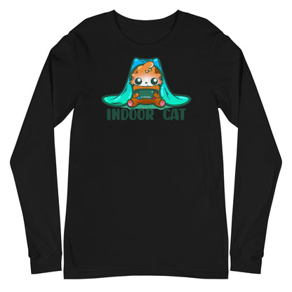 INDOOR CAT - Long Sleeve Tee - ChubbleGumLLC