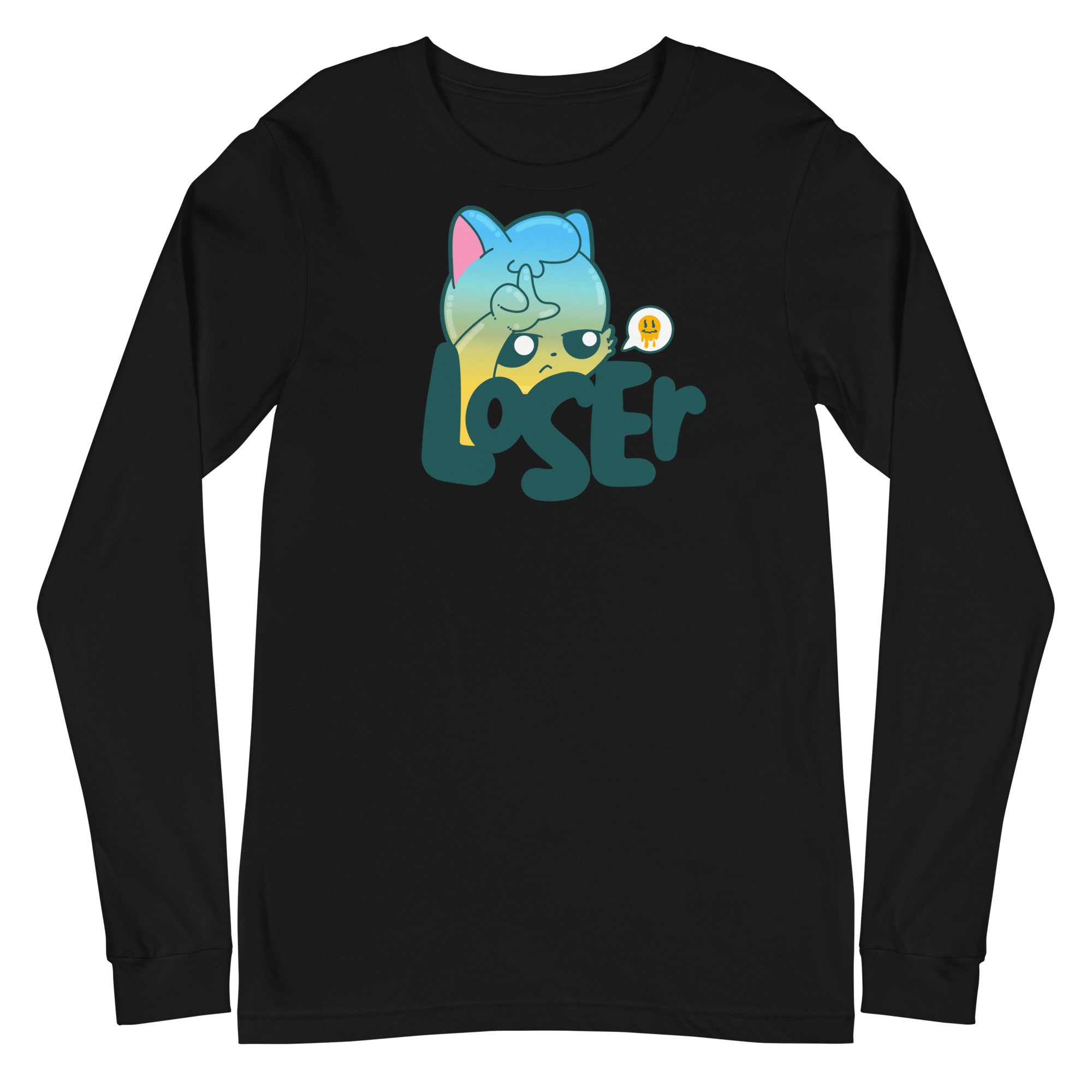 LOSER - Long Sleeve Tee - ChubbleGumLLC