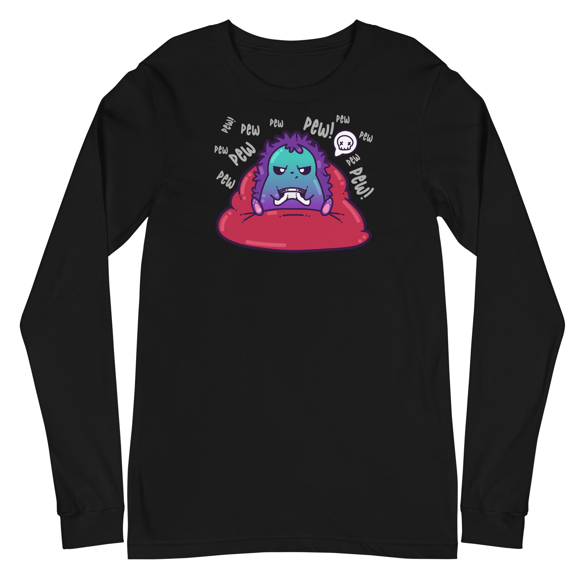 PEW PEW PEW - Long Sleeve Tee - ChubbleGumLLC