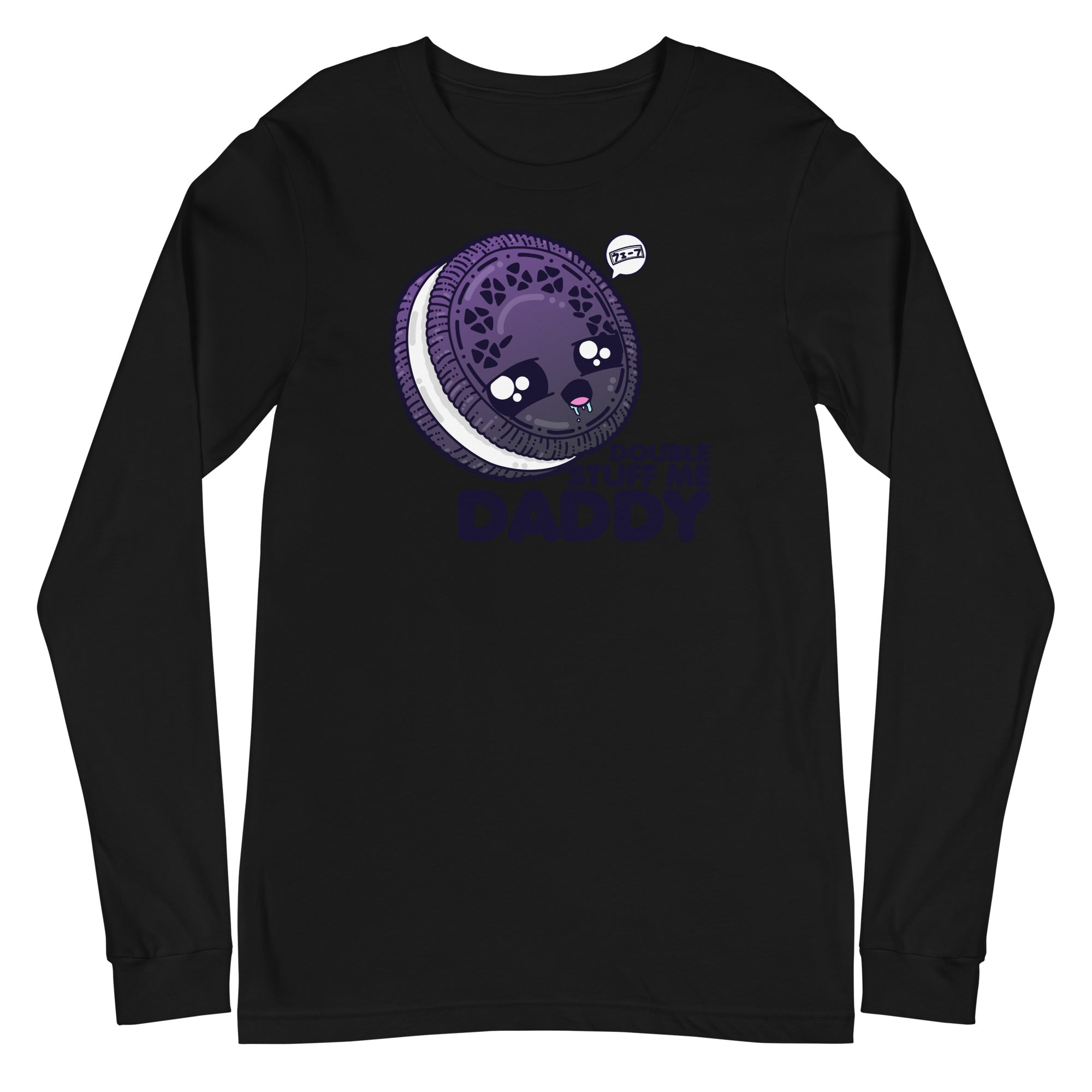 DOUBKE STUFF ME DADDY - Long Sleeve Tee - ChubbleGumLLC