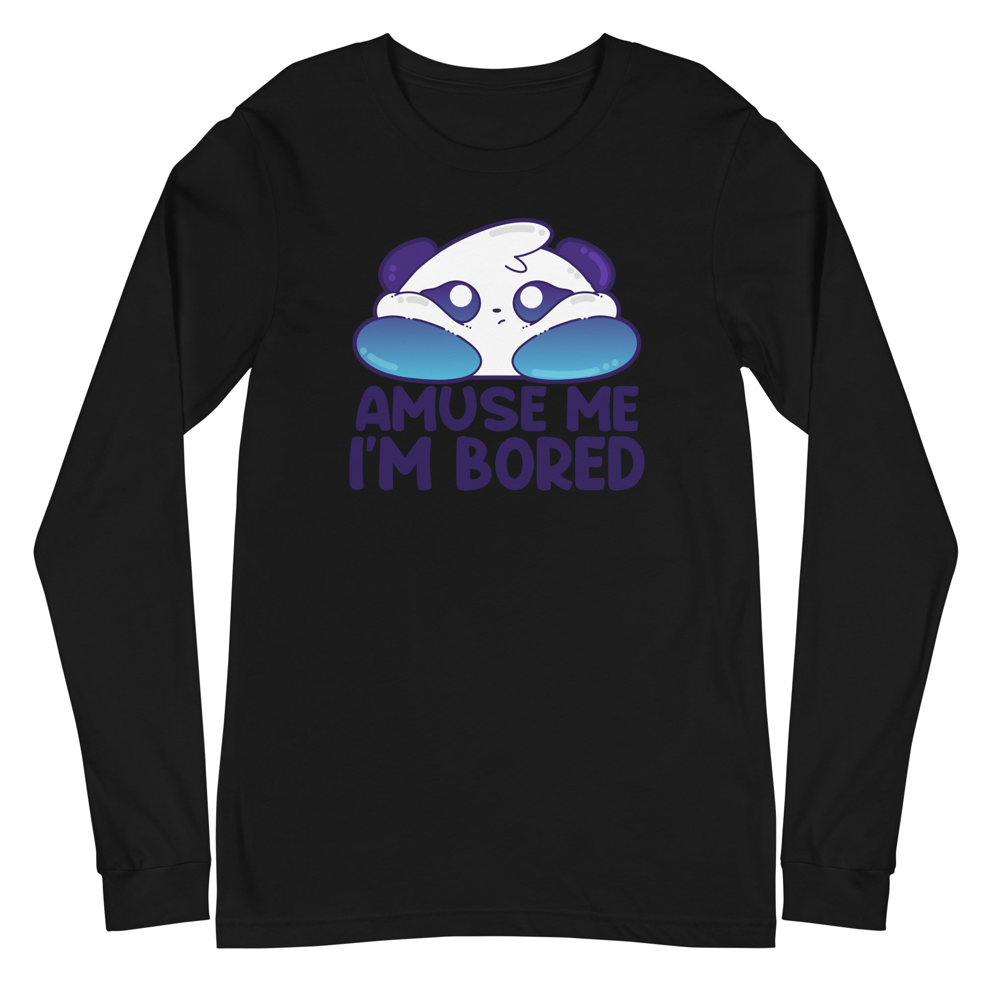 AMUSE ME IM BORED - Long Sleeve Tee - ChubbleGumLLC