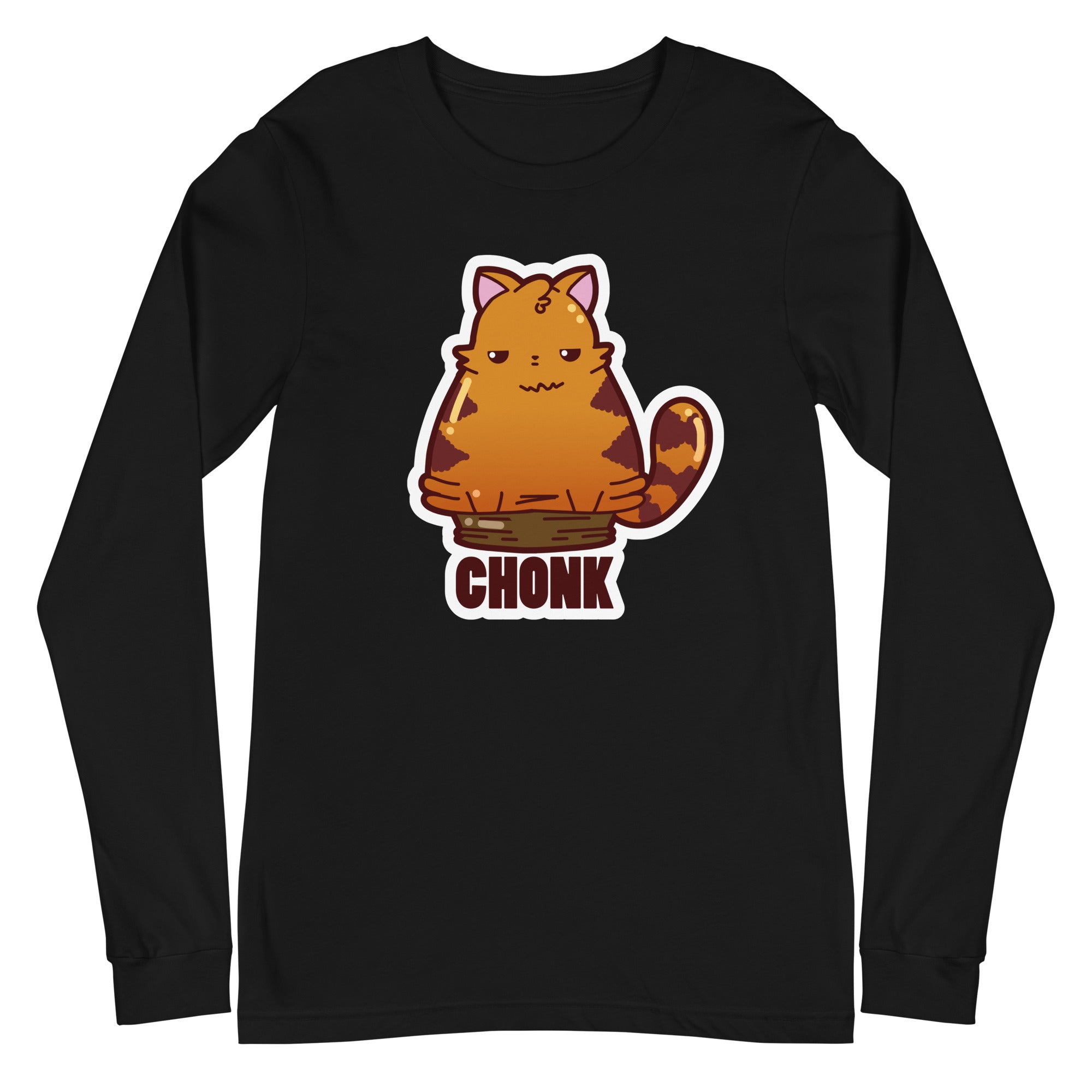 CHONK - Long Sleeve Tee - ChubbleGumLLC