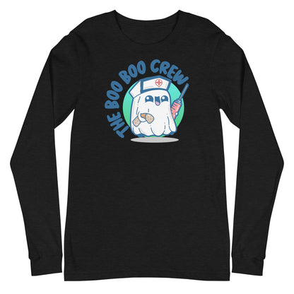 BOO-BOO CREW - Long Sleeve Tee - ChubbleGumLLC