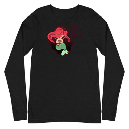 I WANNA BE WHERE THE PEOPLE ARENT - Long Sleeve Tee - ChubbleGumLLC