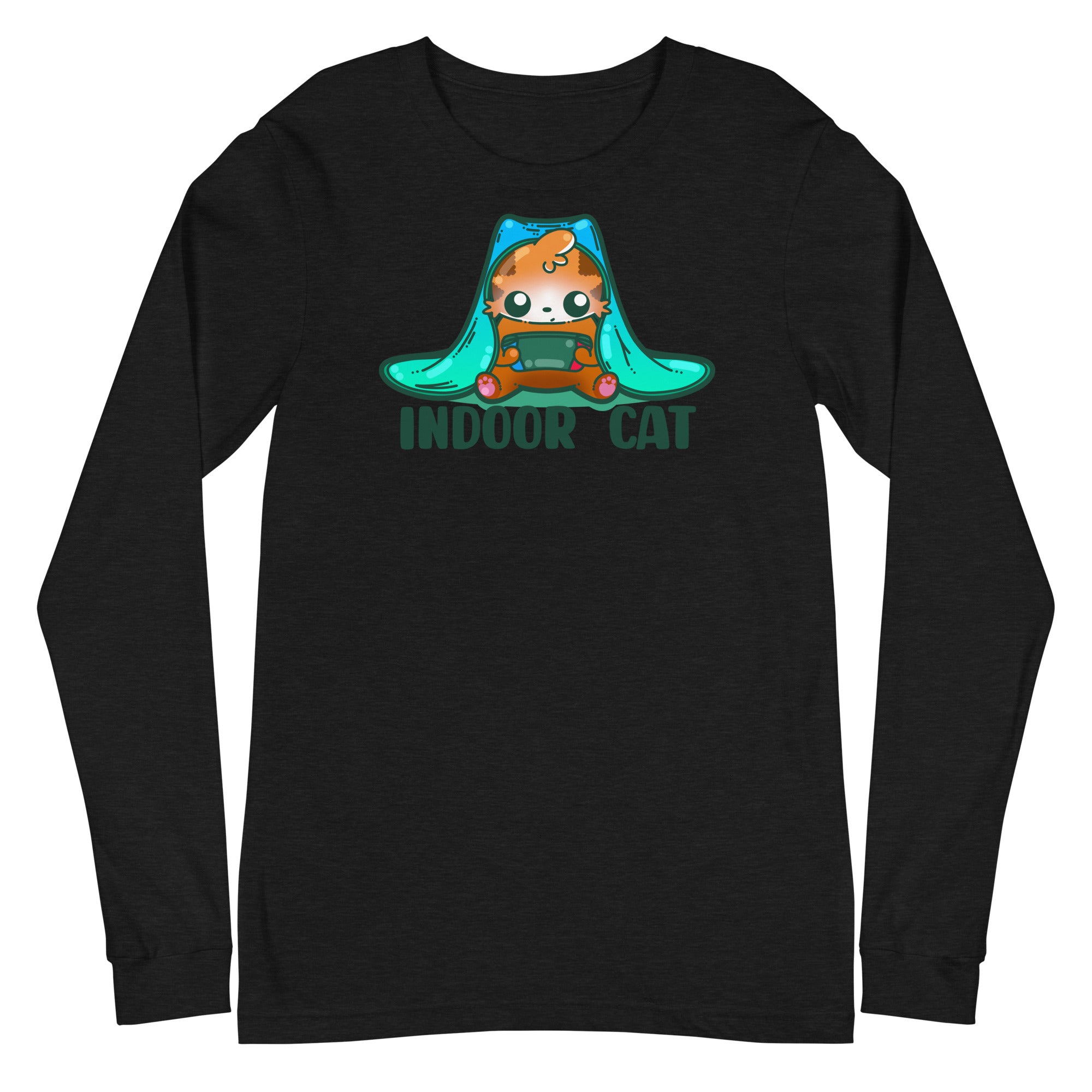 INDOOR CAT - Long Sleeve Tee - ChubbleGumLLC