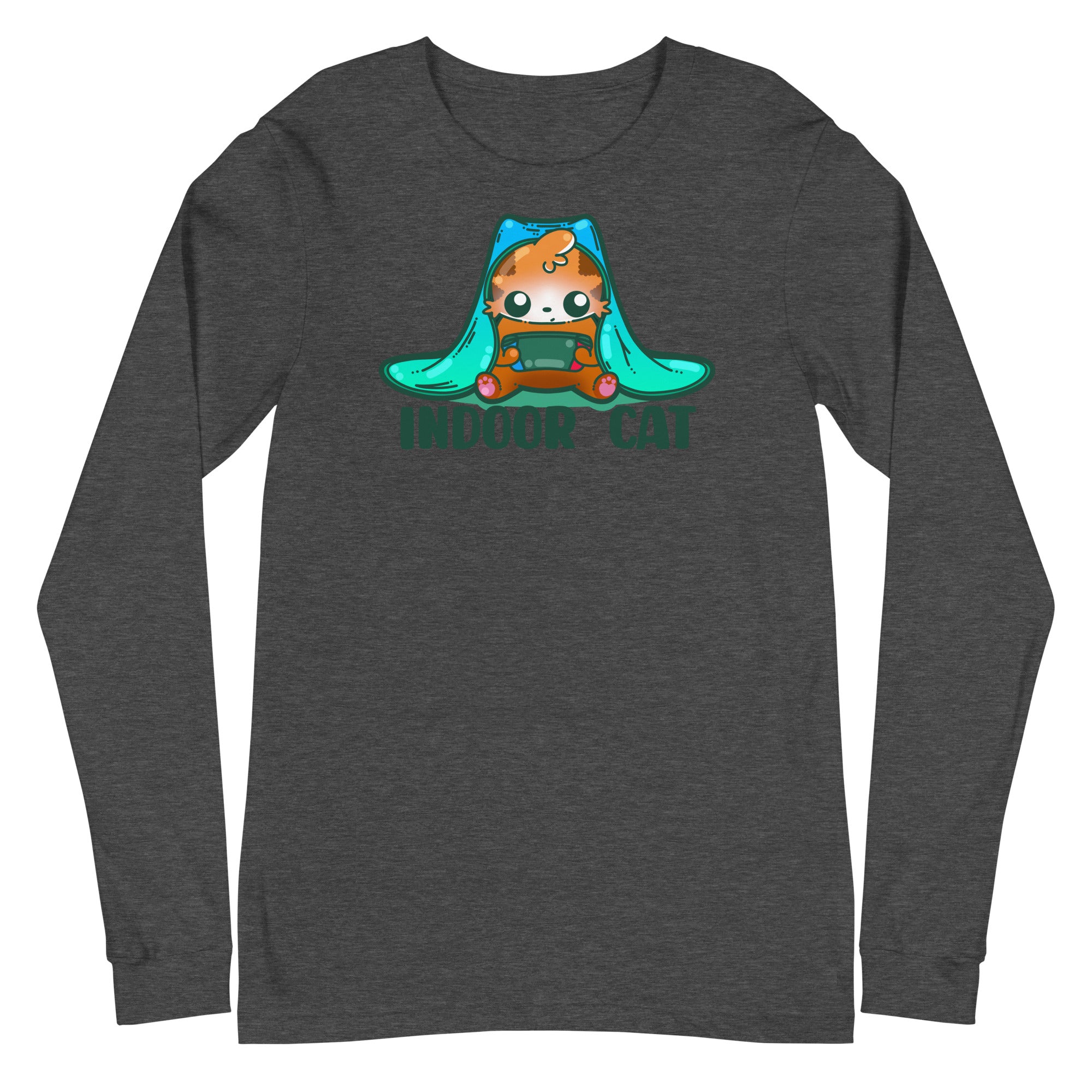 INDOOR CAT - Long Sleeve Tee - ChubbleGumLLC