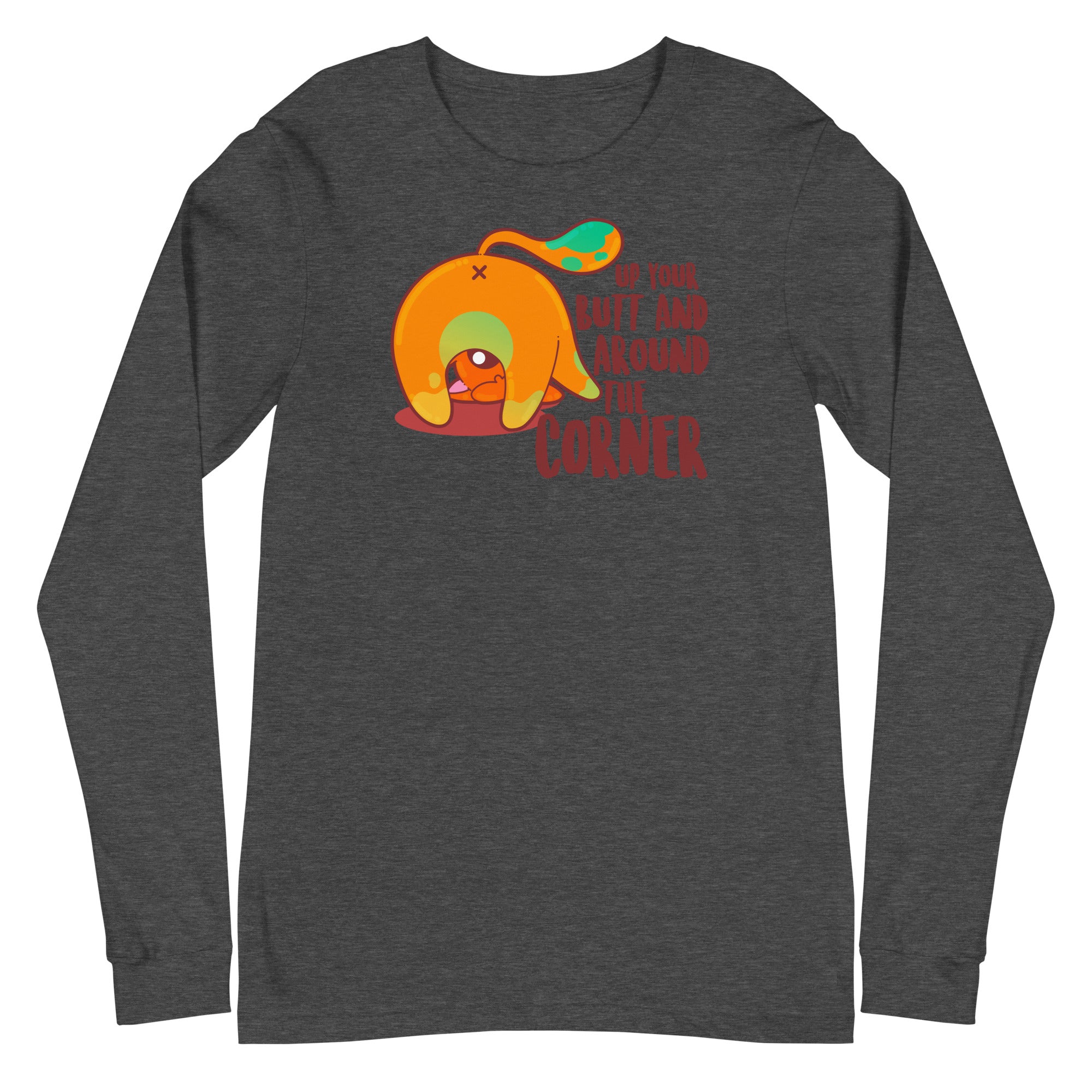 UP YOUR BUTT - Long Sleeve Tee - ChubbleGumLLC