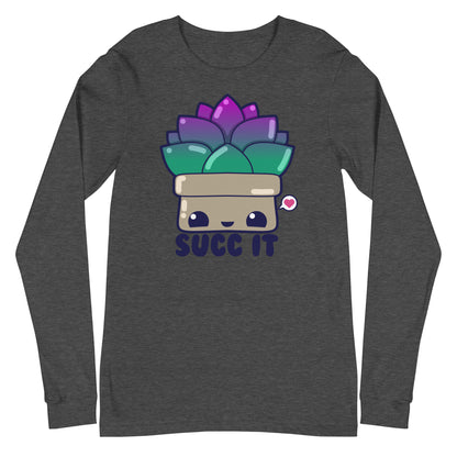 SUCC IT - Long Sleeve Tee - ChubbleGumLLC