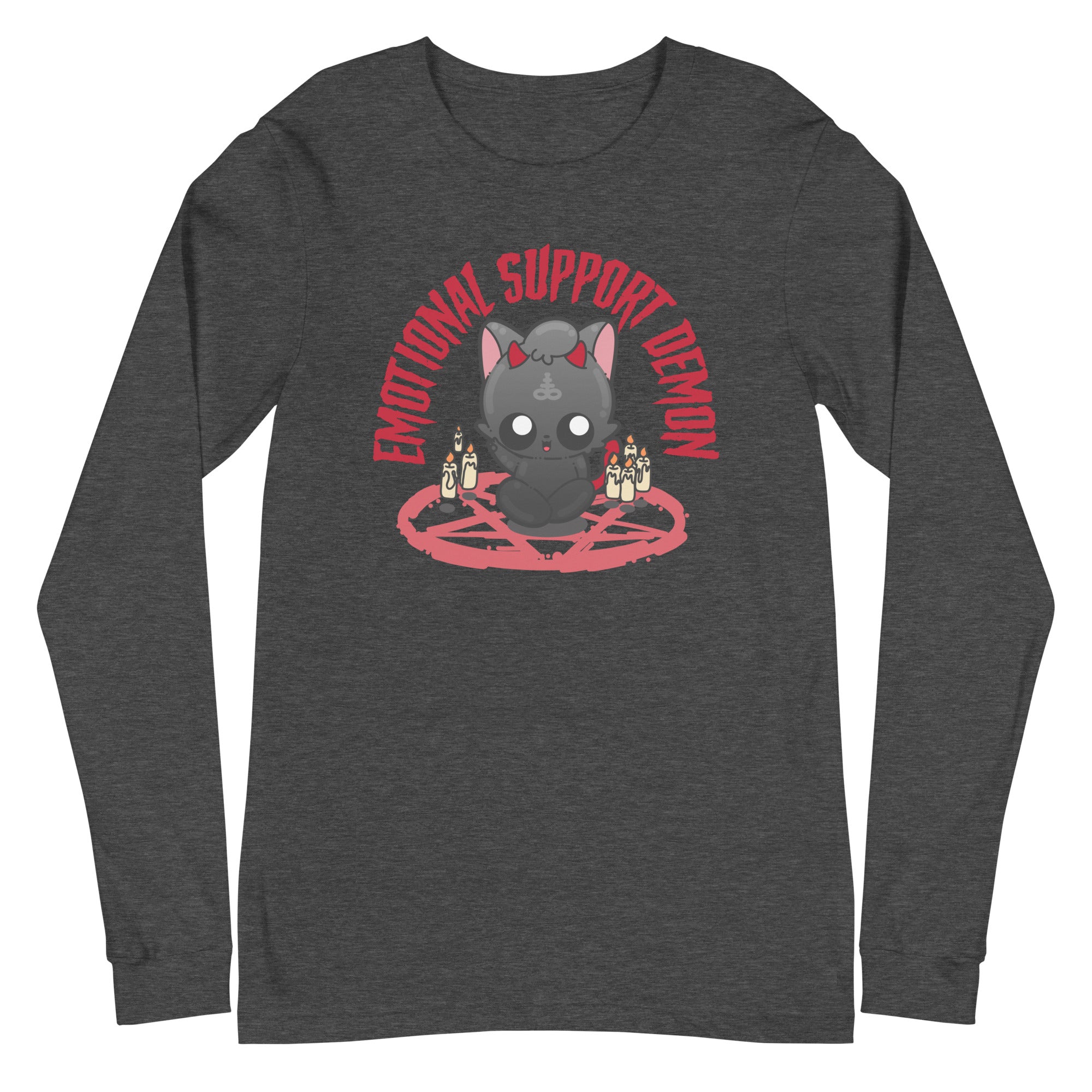 EMOTIONAL SUPPORT DEMON - Long Sleeve Tee