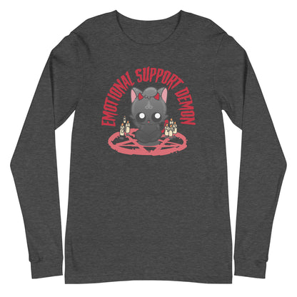 EMOTIONAL SUPPORT DEMON - Long Sleeve Tee