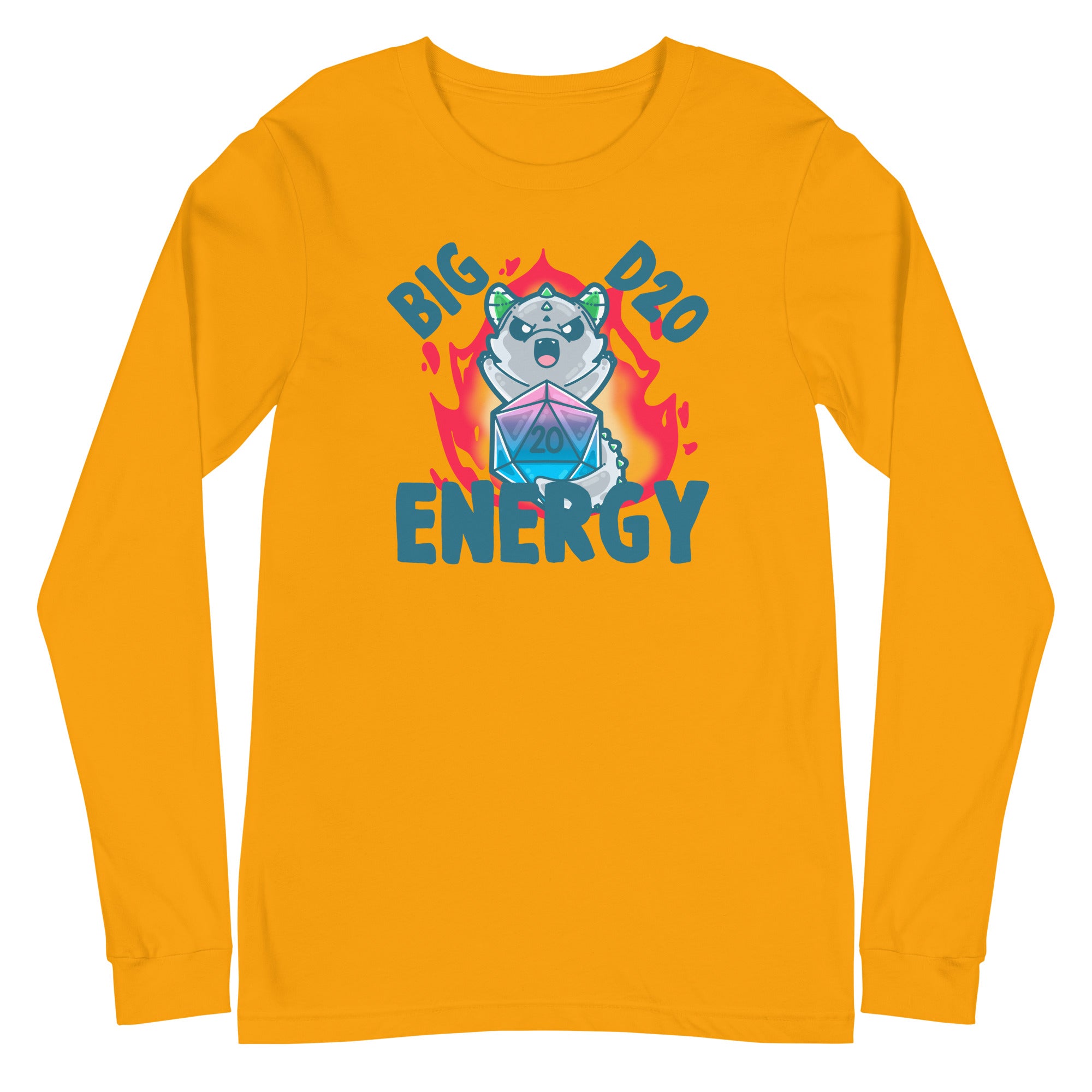 BIG D 20 ENERGY - Long Sleeve Tee - ChubbleGumLLC