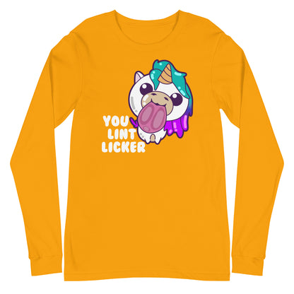 YOU LINT LICKER - Modified Long Sleeve Tee - ChubbleGumLLC