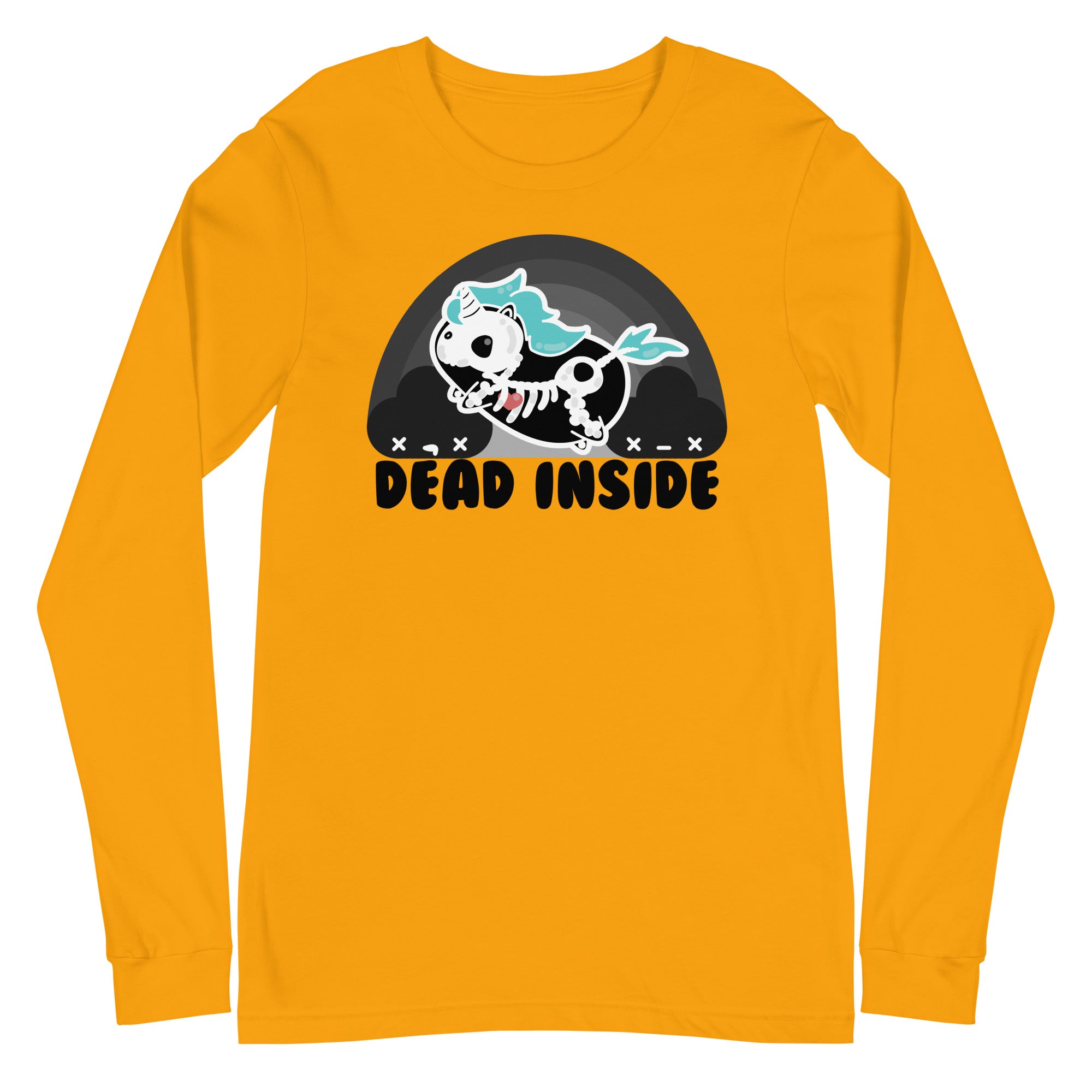 DEAD INSIDE - Long Sleeve Tee - ChubbleGumLLC