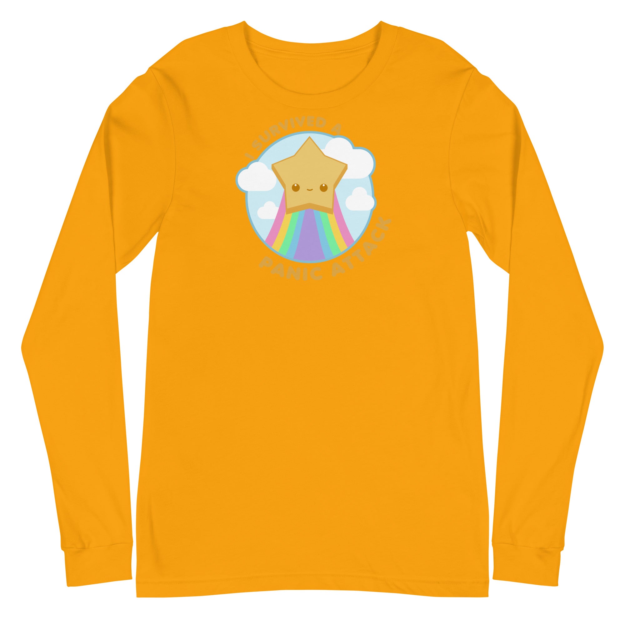 I SURVIVED A PANIC ATTACK - Long Sleeve Tee - ChubbleGumLLC