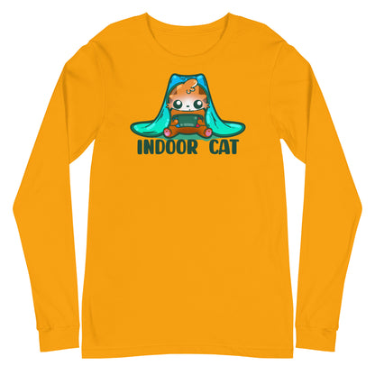 INDOOR CAT - Long Sleeve Tee - ChubbleGumLLC