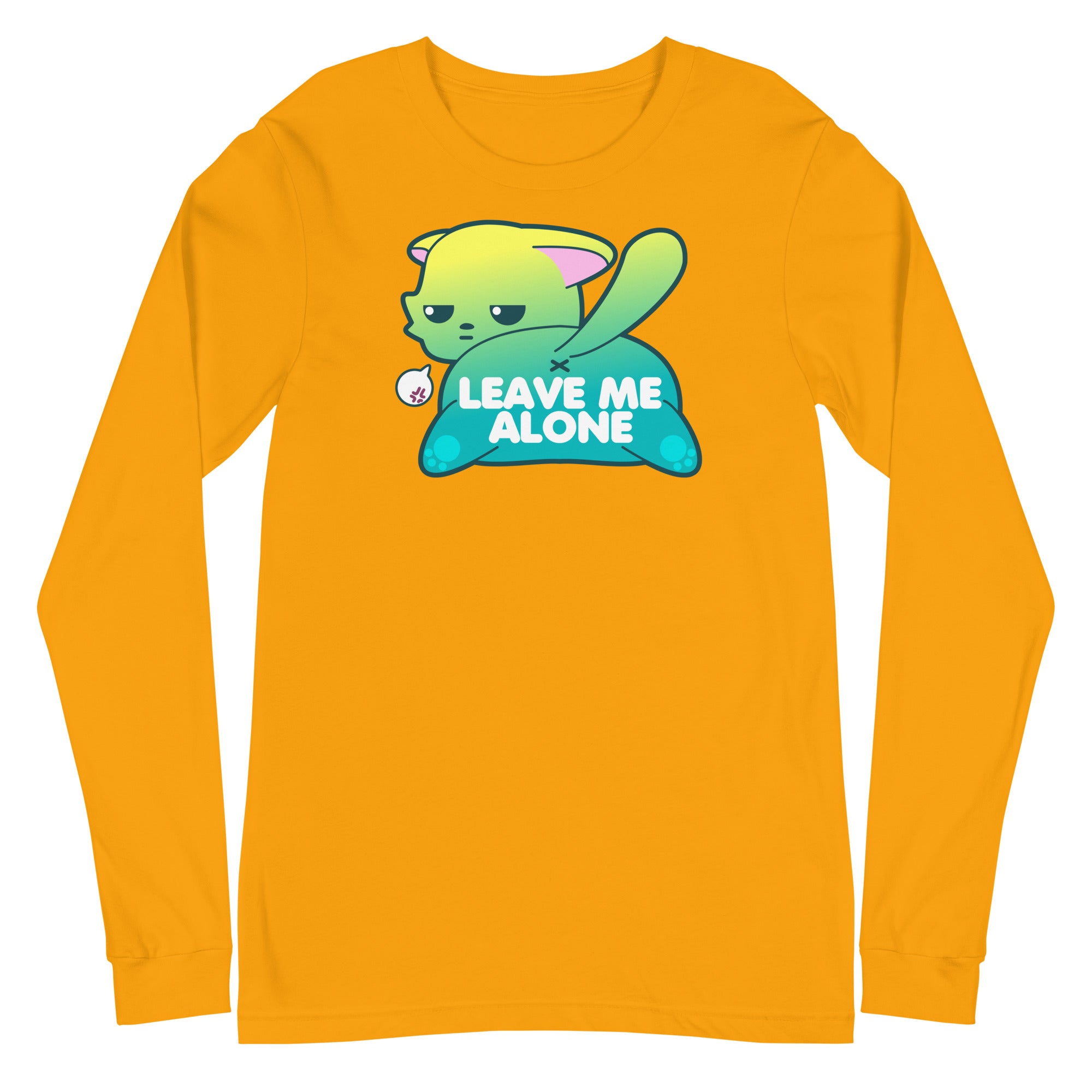 LEAVE ME ALONE - Long Sleeve Tee - ChubbleGumLLC