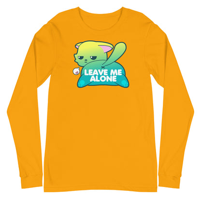 LEAVE ME ALONE - Long Sleeve Tee - ChubbleGumLLC