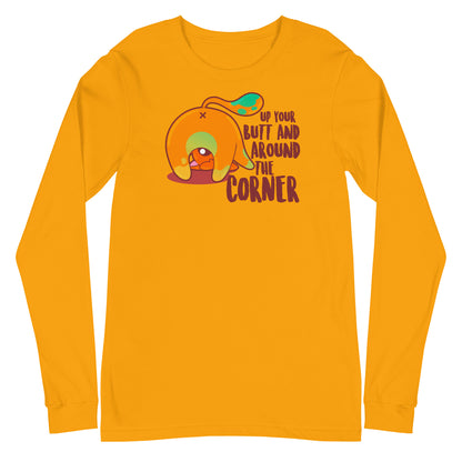 UP YOUR BUTT - Long Sleeve Tee - ChubbleGumLLC