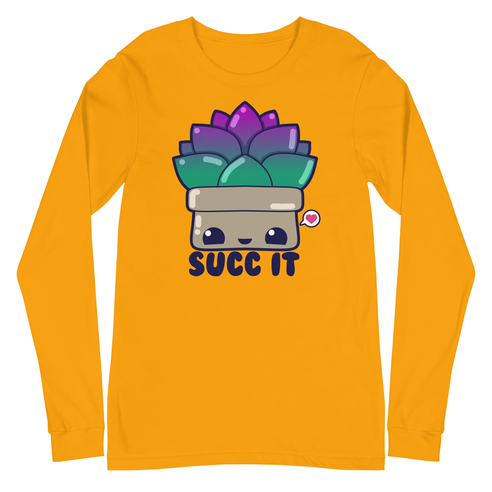 SUCC IT - Long Sleeve Tee - ChubbleGumLLC