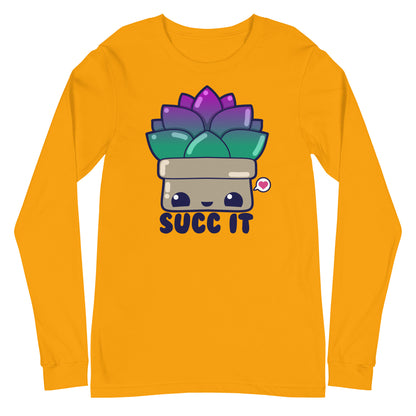 SUCC IT - Long Sleeve Tee - ChubbleGumLLC