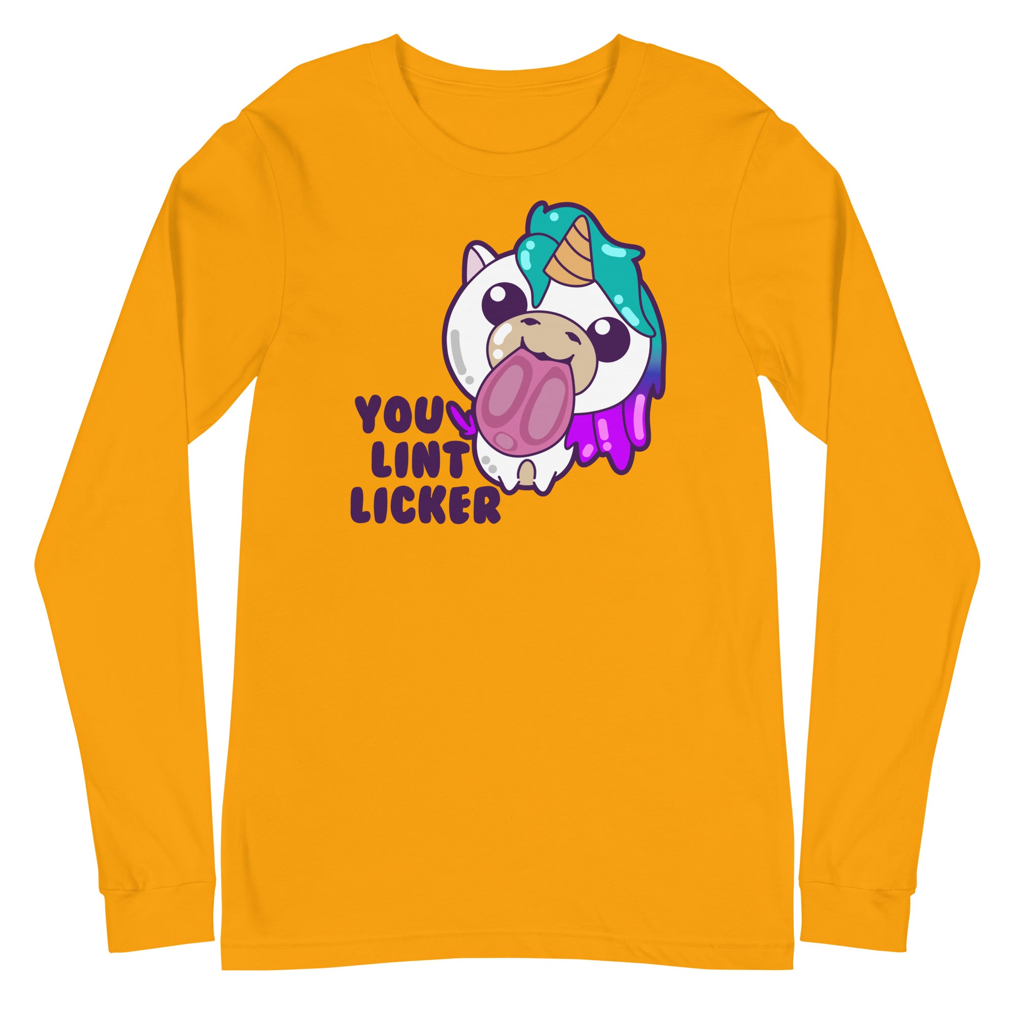 YOU LINT LICKER - Long Sleeve Tee - ChubbleGumLLC