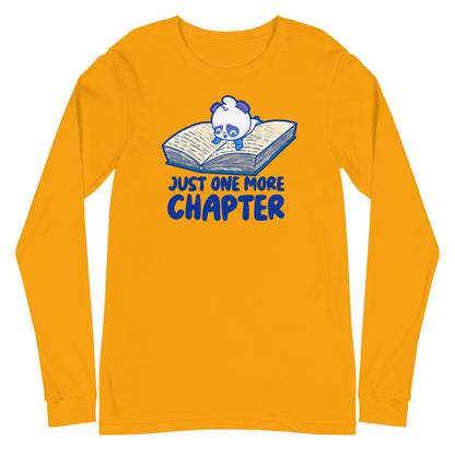 JUST ONE MORE CHAPTER - Long Sleeve Tee - ChubbleGumLLC