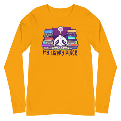 MY HAPPY PLACE - Long Sleeve Tee - ChubbleGumLLC