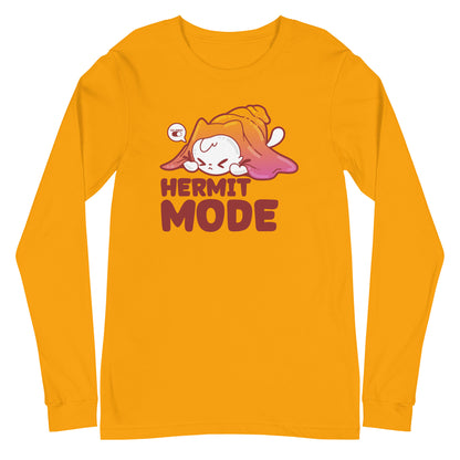 HERMIT MODE - Long Sleeve Tee - ChubbleGumLLC