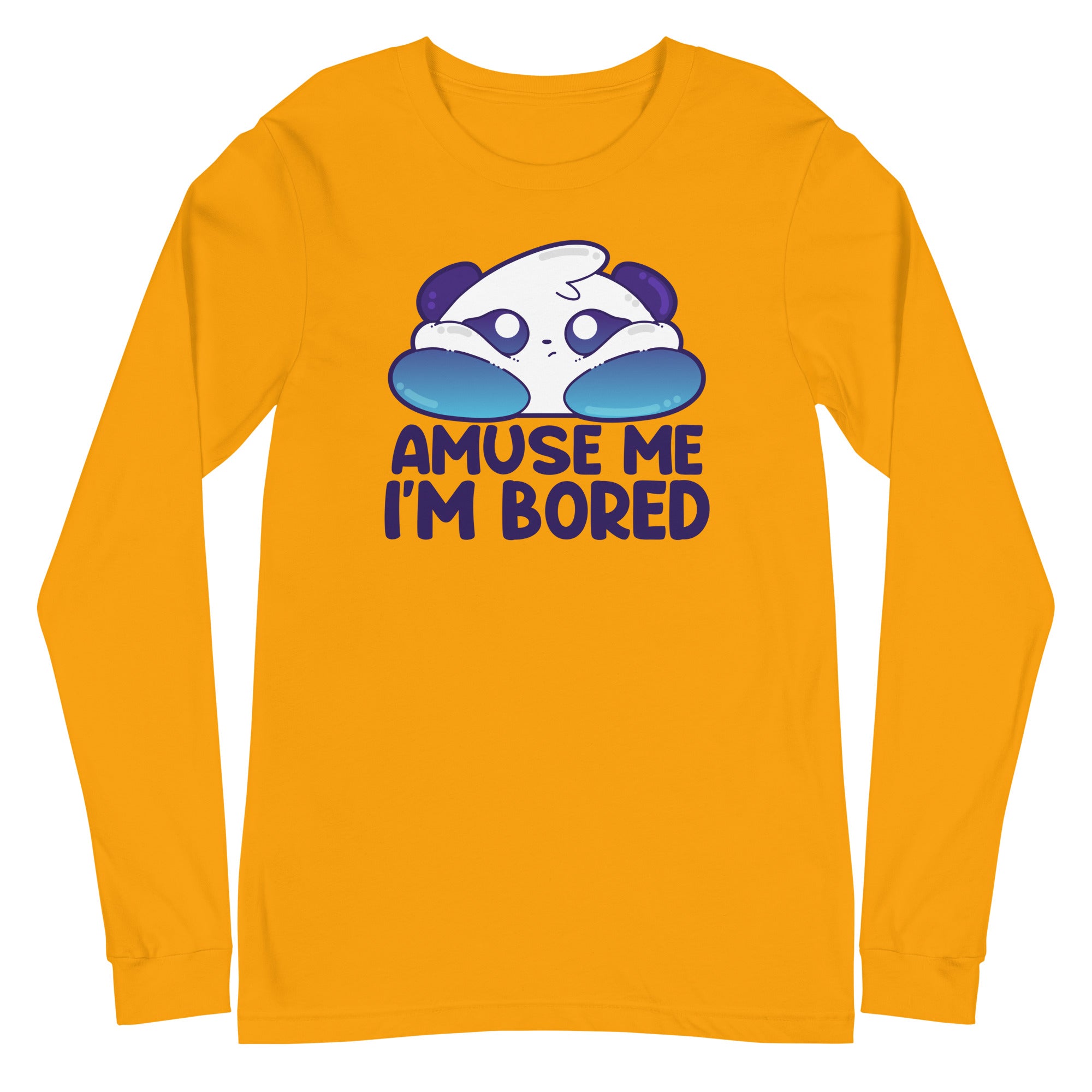 AMUSE ME IM BORED - Long Sleeve Tee - ChubbleGumLLC