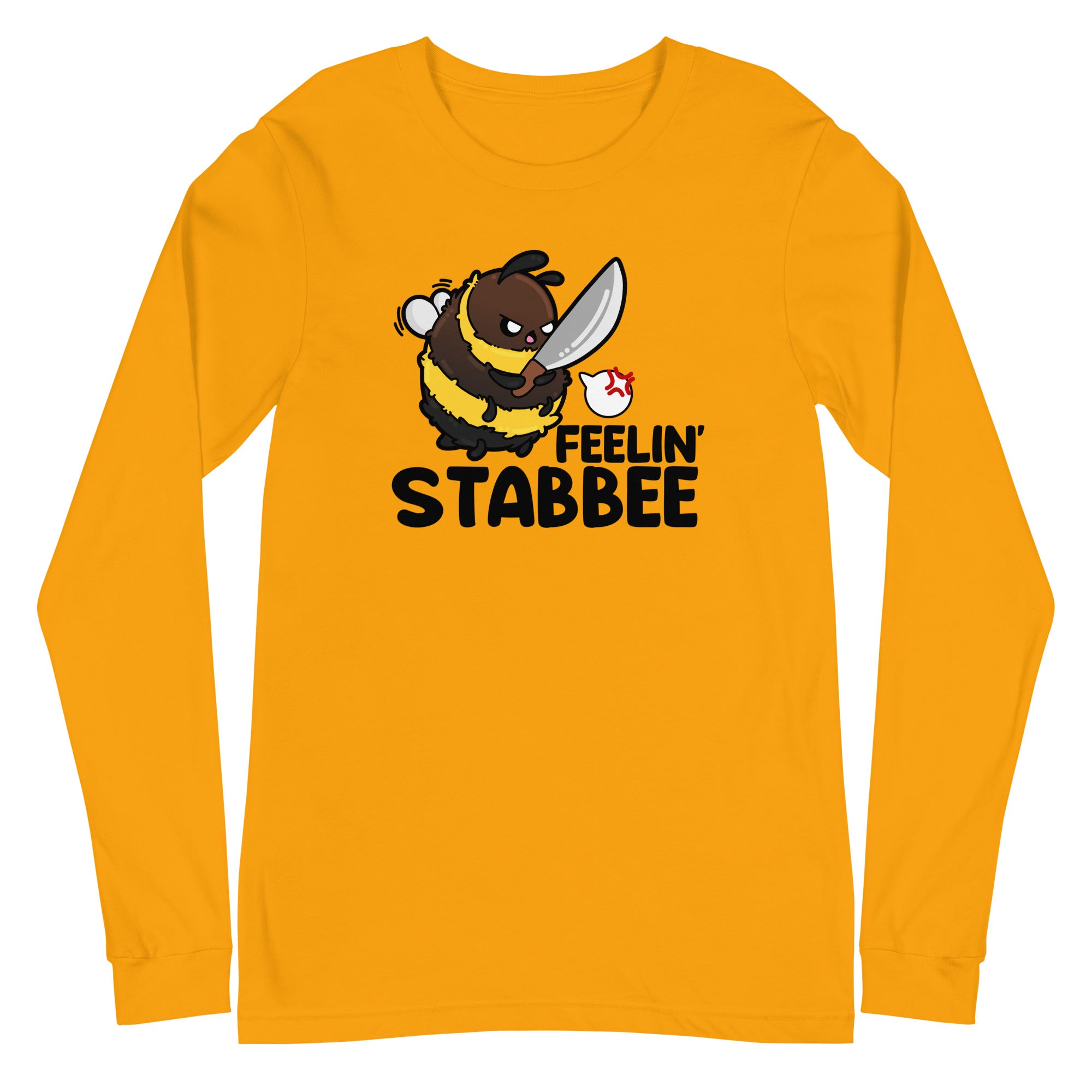 FEELIN STABBEE - Long Sleeve Tee - ChubbleGumLLC