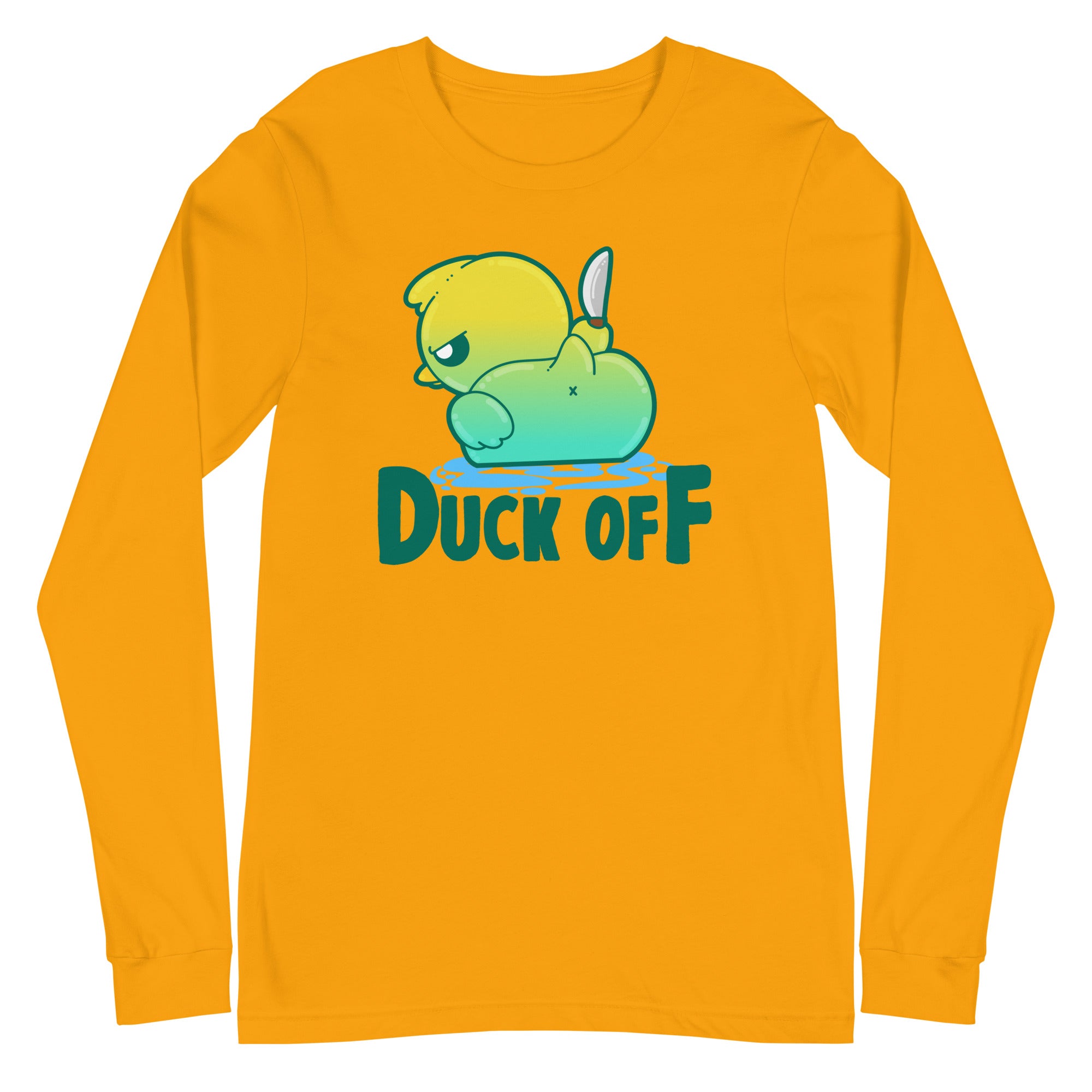 DUCK OFF - Long Sleeve Tee - ChubbleGumLLC