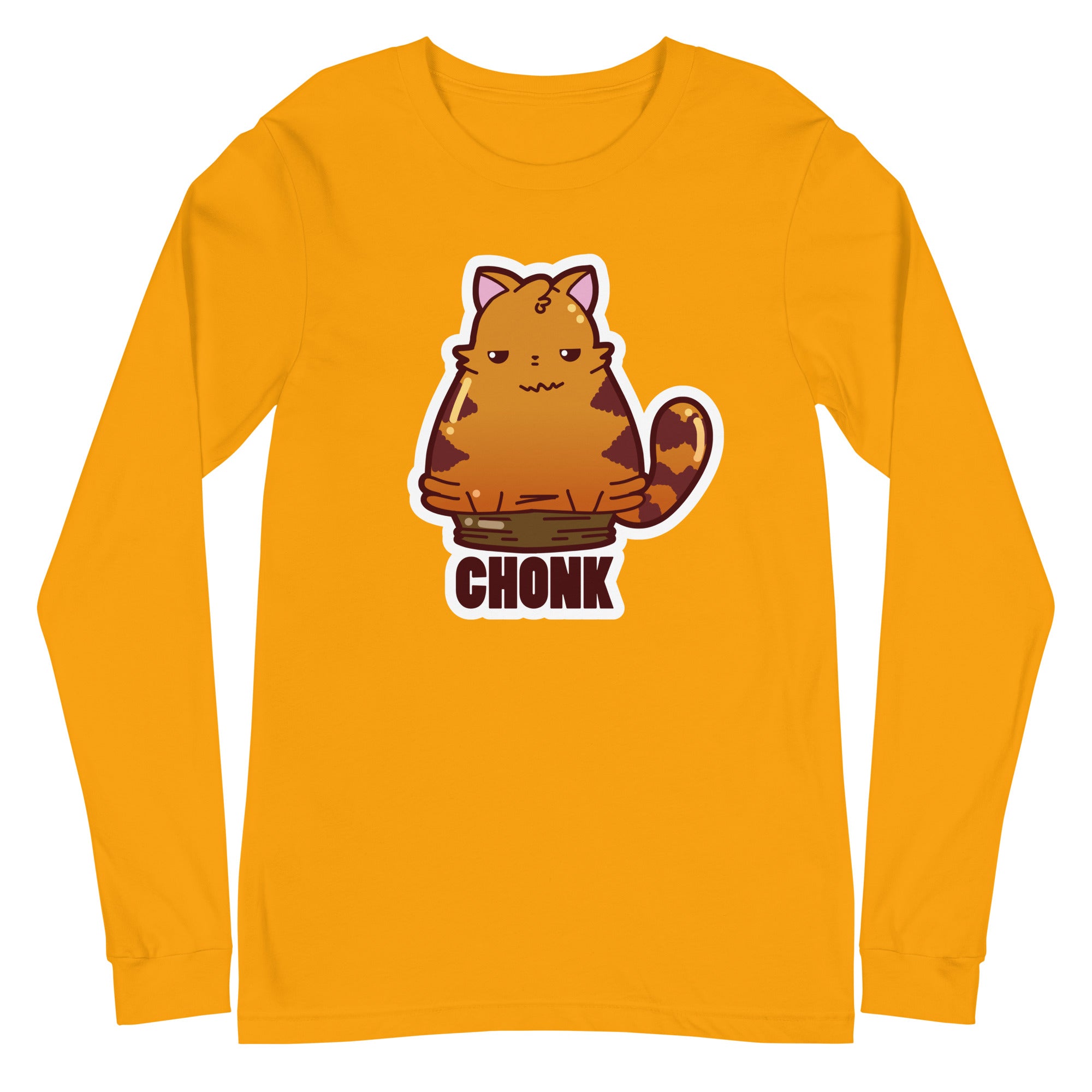 CHONK - Long Sleeve Tee - ChubbleGumLLC