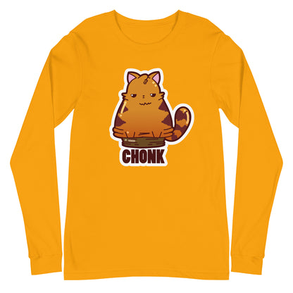 CHONK - Long Sleeve Tee - ChubbleGumLLC