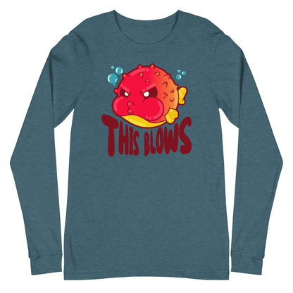 THIS BLOWS - Long Sleeve Tee - ChubbleGumLLC