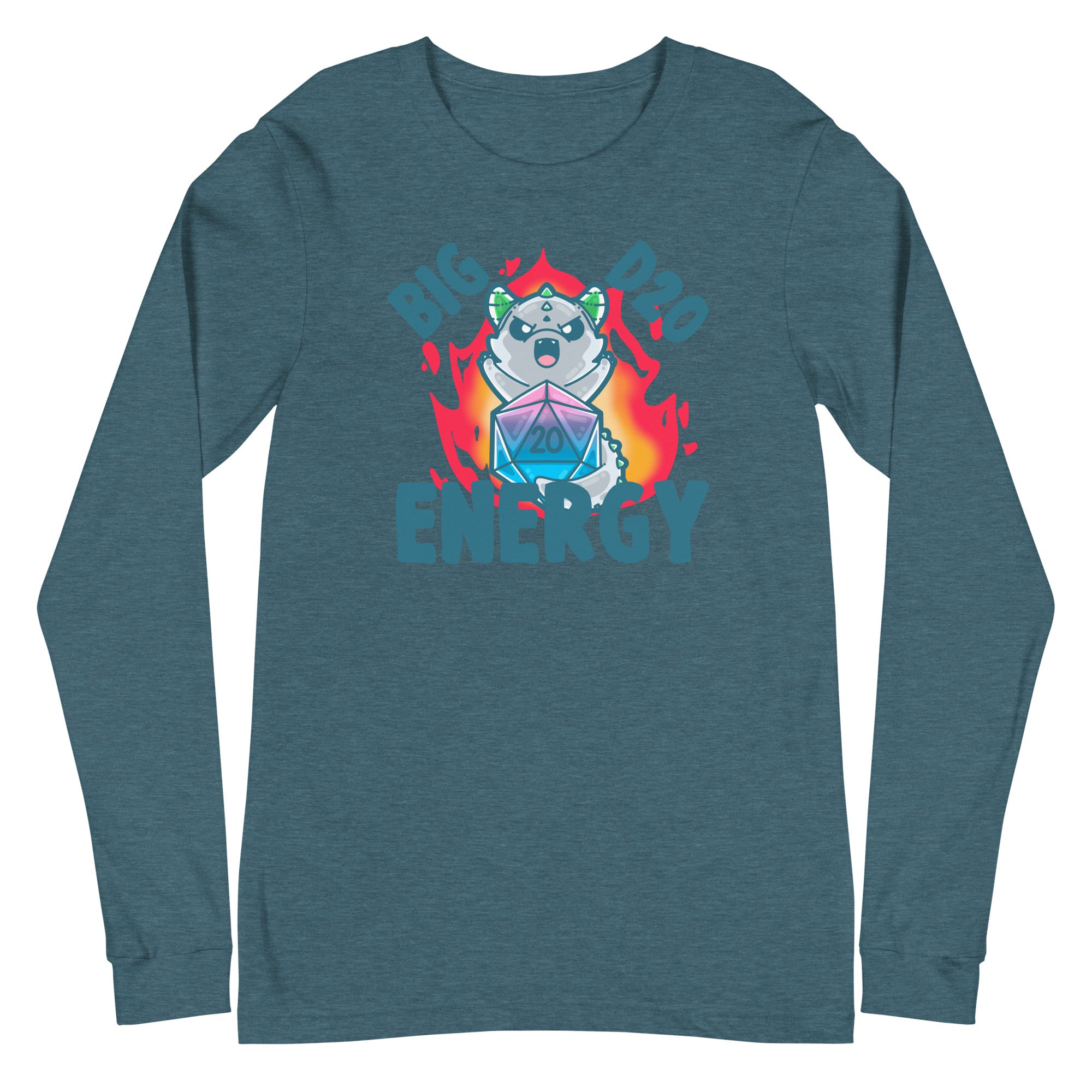 BIG D 20 ENERGY - Long Sleeve Tee - ChubbleGumLLC