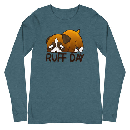 RUFF DAY - Long Sleeve Tee - ChubbleGumLLC