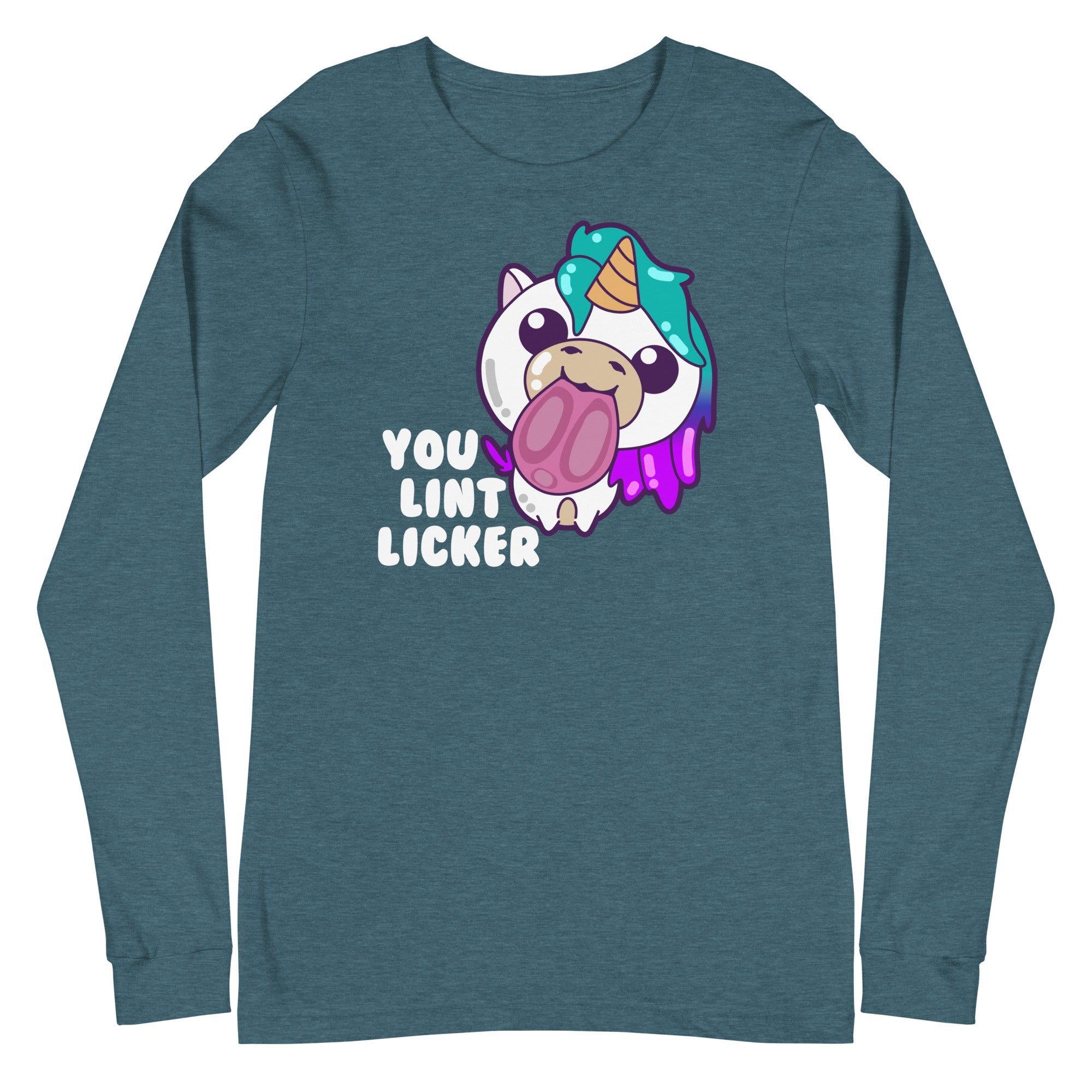 YOU LINT LICKER - Modified Long Sleeve Tee - ChubbleGumLLC