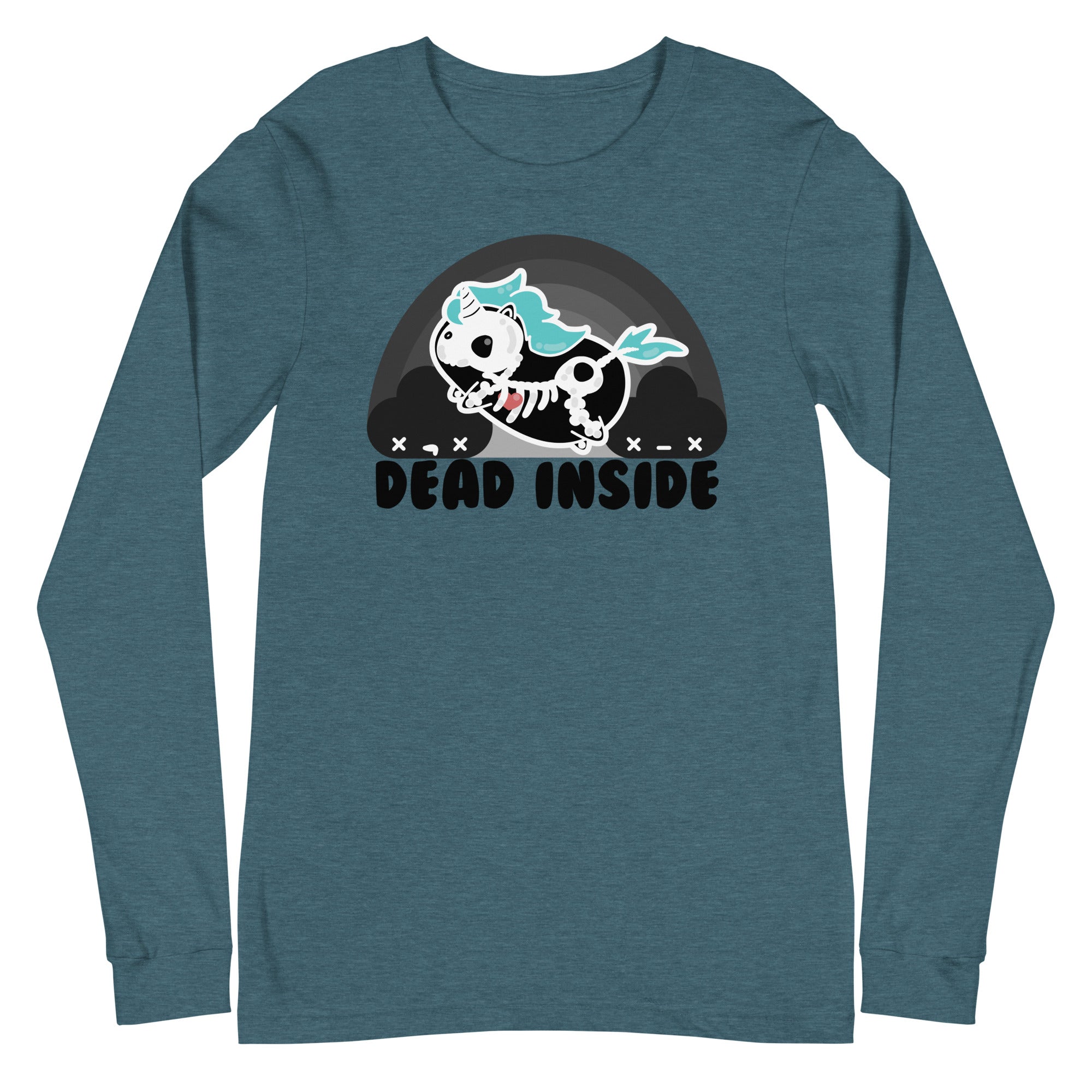 DEAD INSIDE - Long Sleeve Tee - ChubbleGumLLC