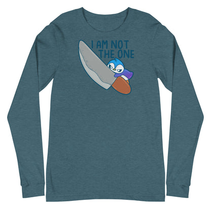 I AM NOT THE ONE - Long Sleeve Tee - ChubbleGumLLC