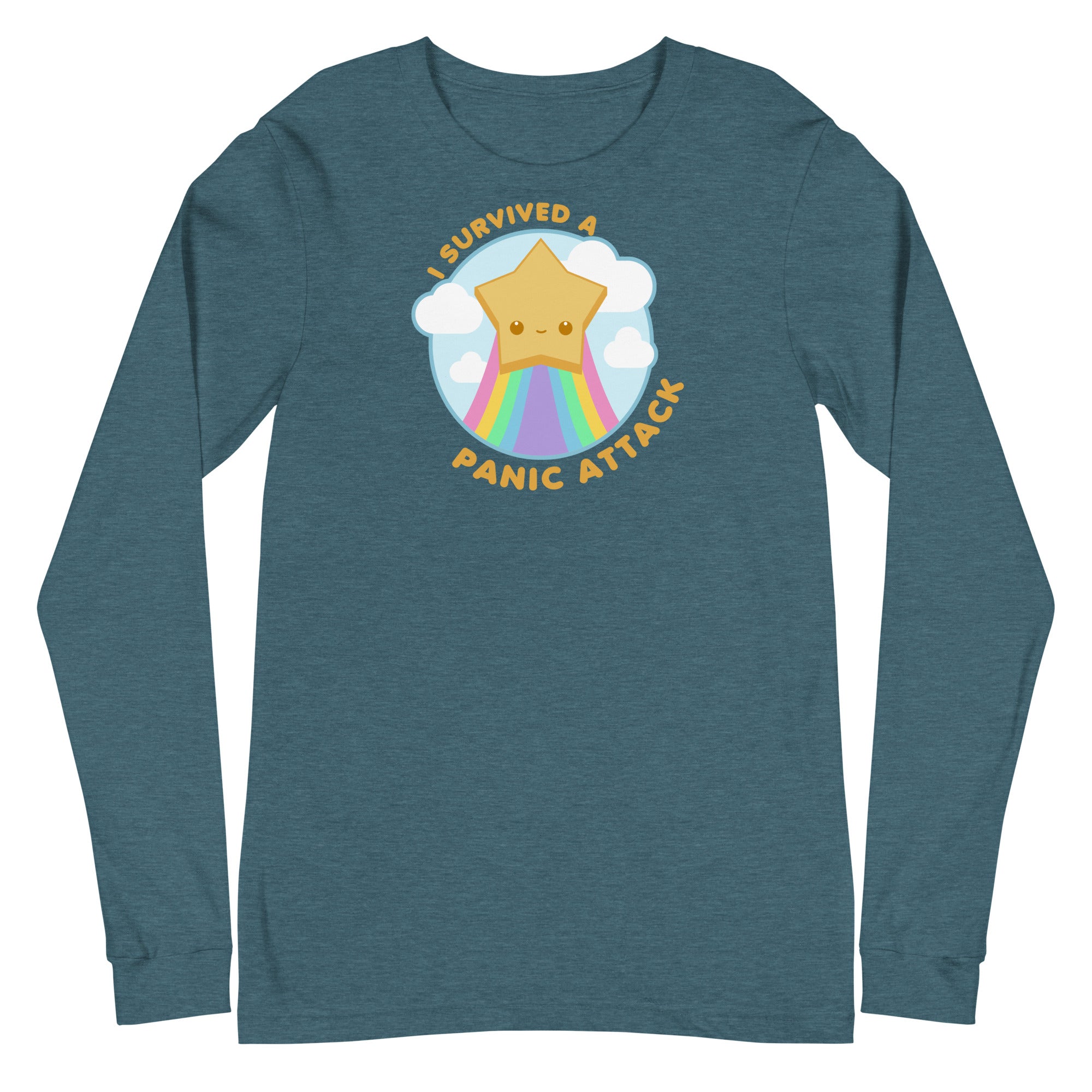 I SURVIVED A PANIC ATTACK - Long Sleeve Tee - ChubbleGumLLC