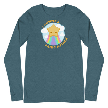 I SURVIVED A PANIC ATTACK - Long Sleeve Tee - ChubbleGumLLC