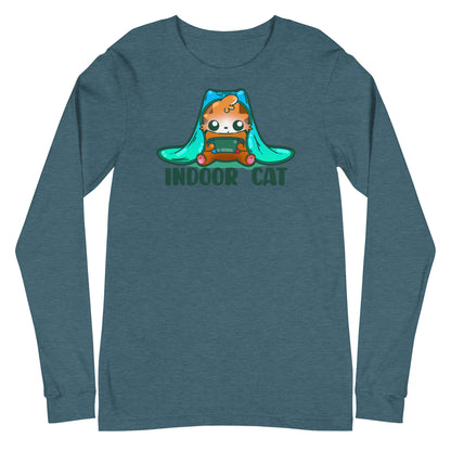 INDOOR CAT - Long Sleeve Tee - ChubbleGumLLC