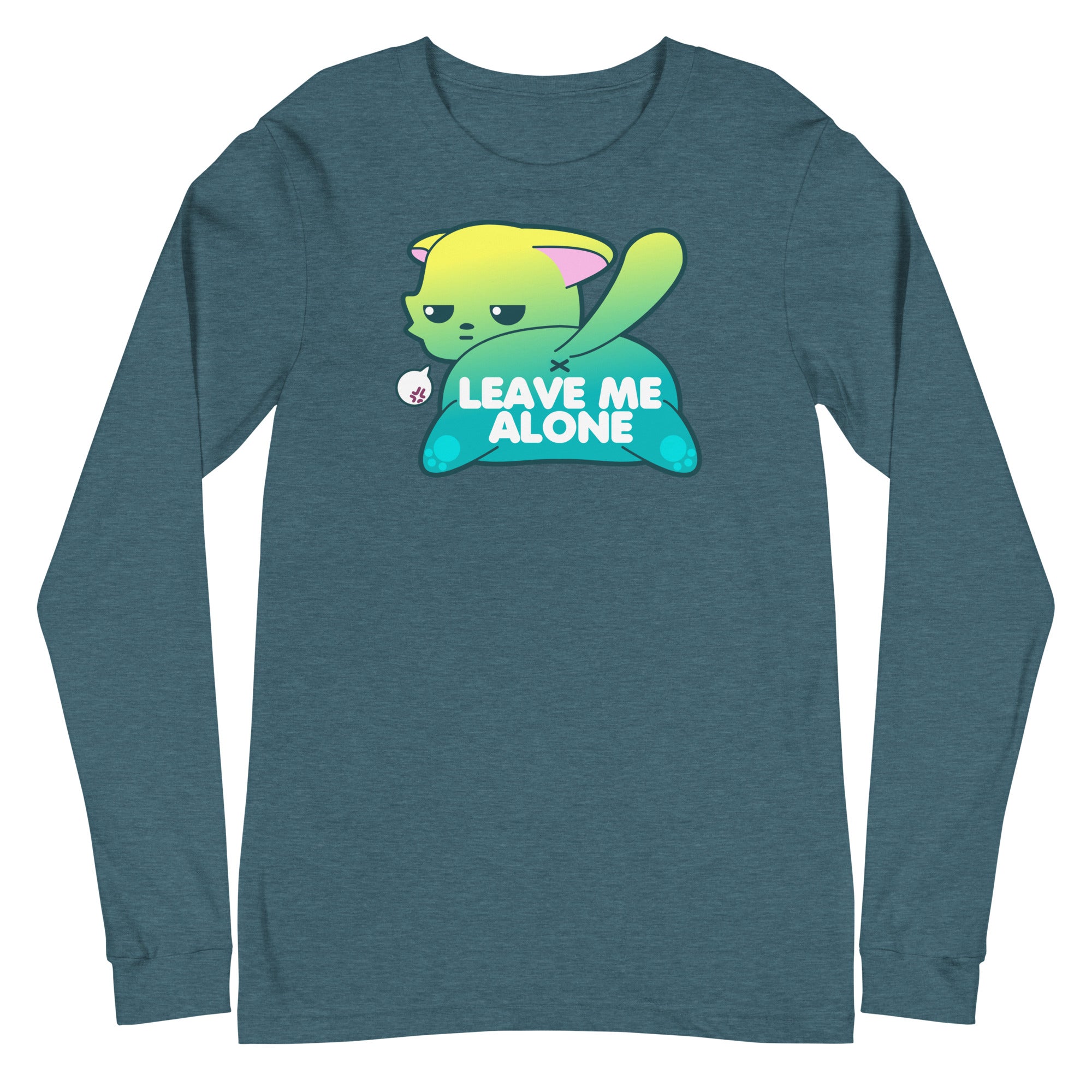 LEAVE ME ALONE - Long Sleeve Tee - ChubbleGumLLC