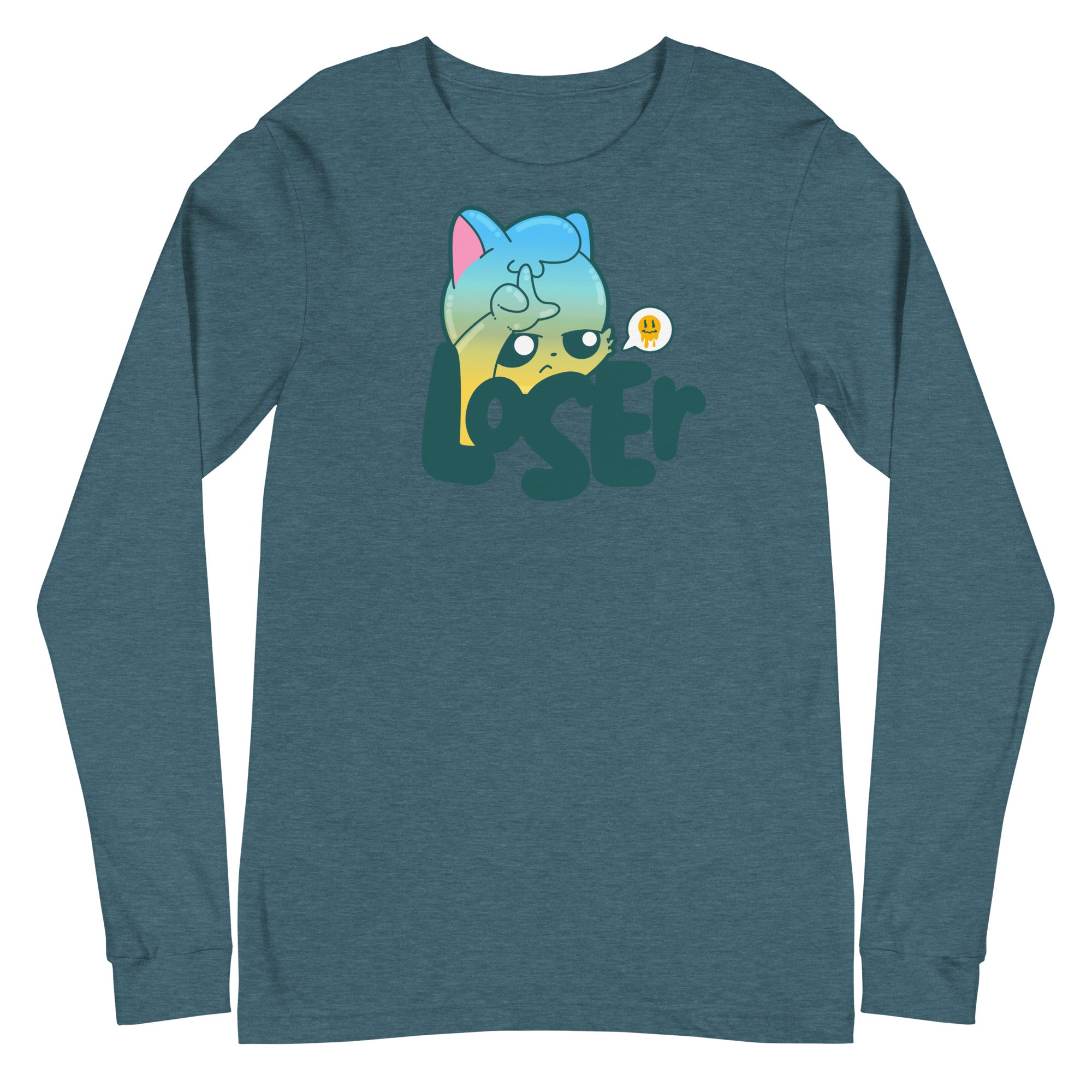 LOSER - Long Sleeve Tee - ChubbleGumLLC