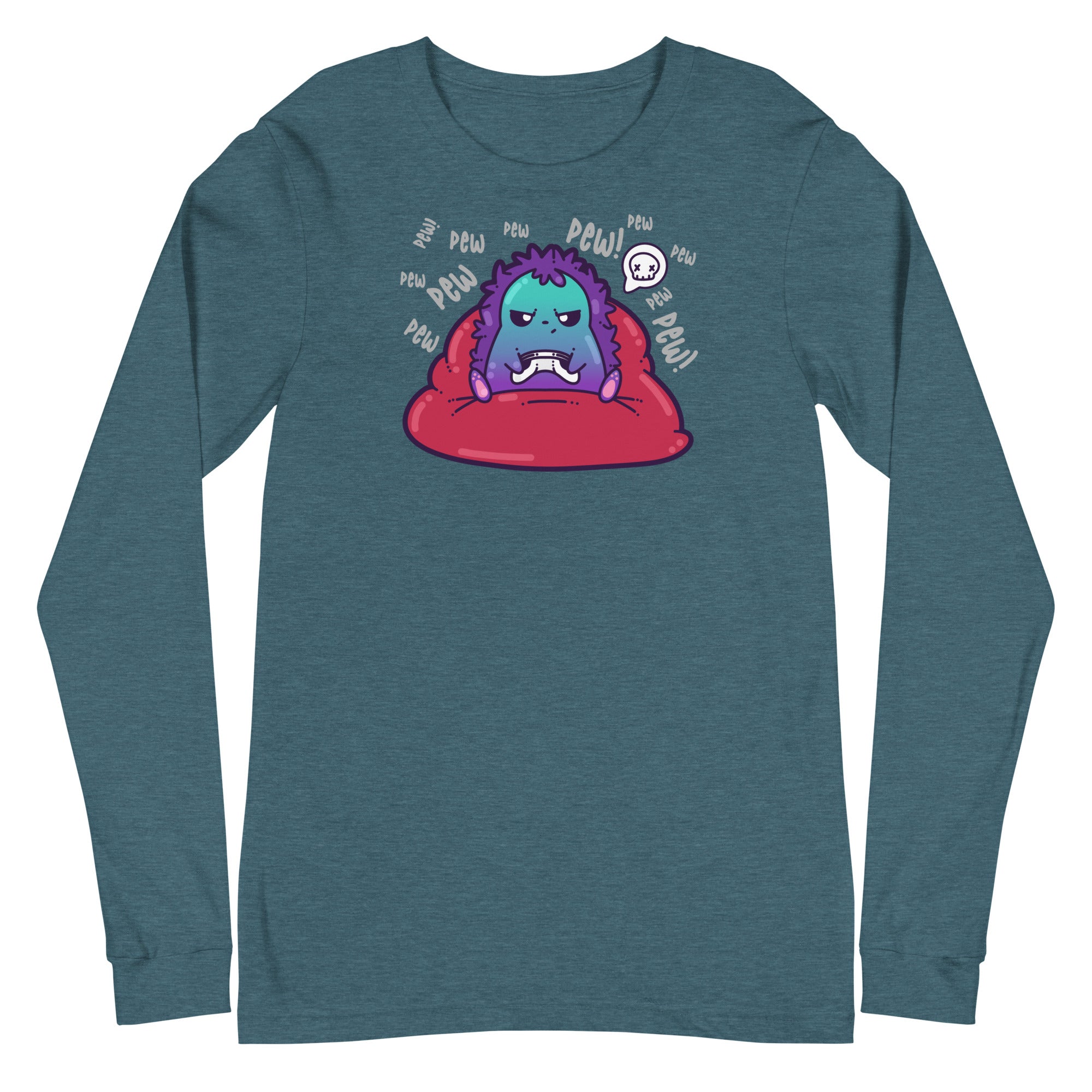 PEW PEW PEW - Long Sleeve Tee - ChubbleGumLLC