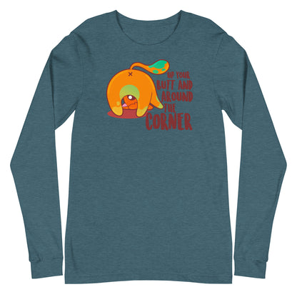 UP YOUR BUTT - Long Sleeve Tee - ChubbleGumLLC