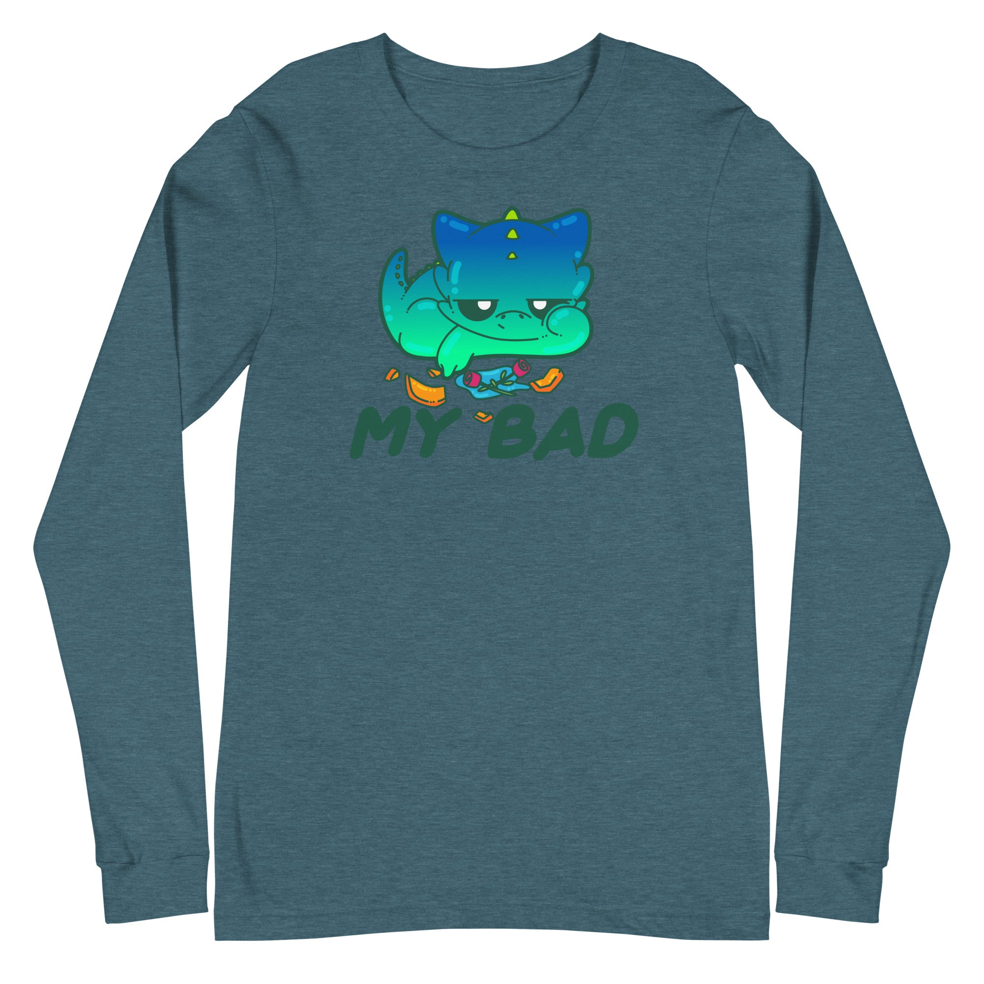 MY BAD - Long Sleeve Tee - ChubbleGumLLC