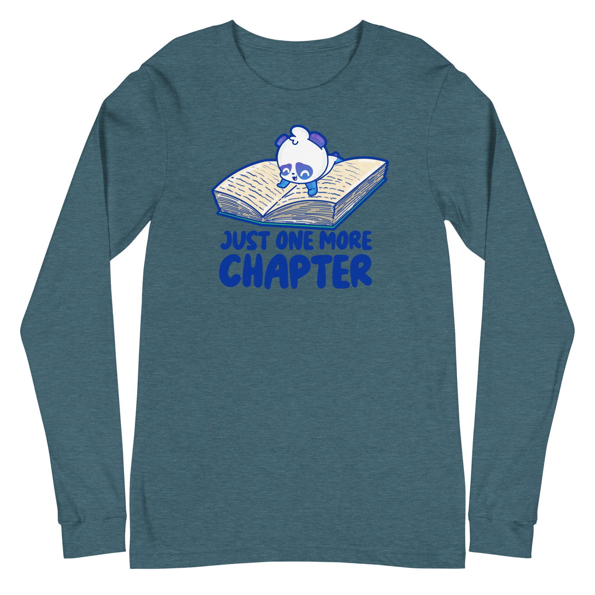 JUST ONE MORE CHAPTER - Long Sleeve Tee - ChubbleGumLLC